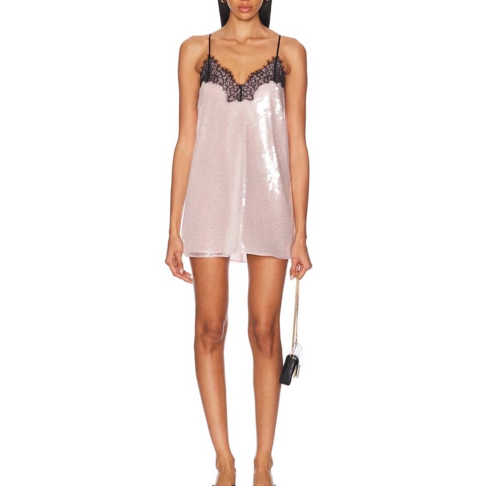 Retrofete Olive Mini Dress NWT pink